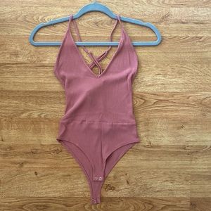 Forever 21 Ribbed Bodysuit